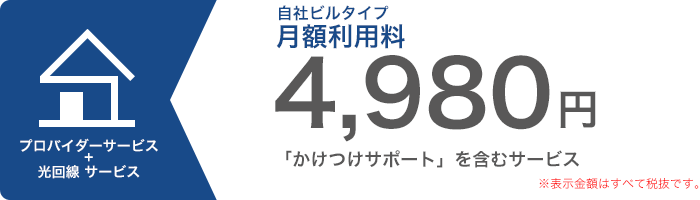 光回線のインターネット接続サービス