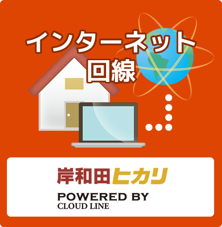 岸和田ヒカリ(インターネット回線)